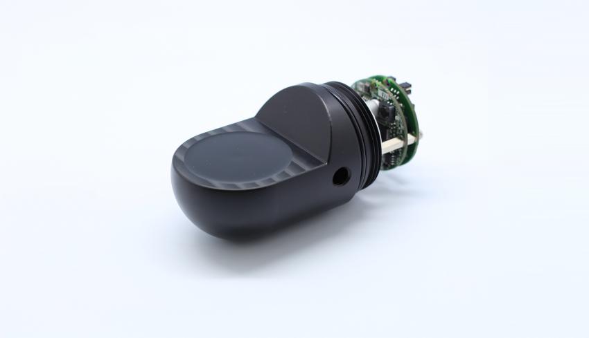 Hydroacoustic module for bore hole inspection