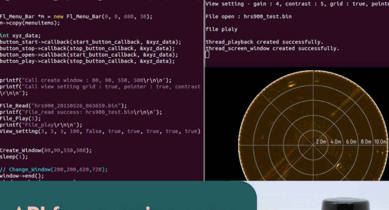 API for MRS900 and RS900