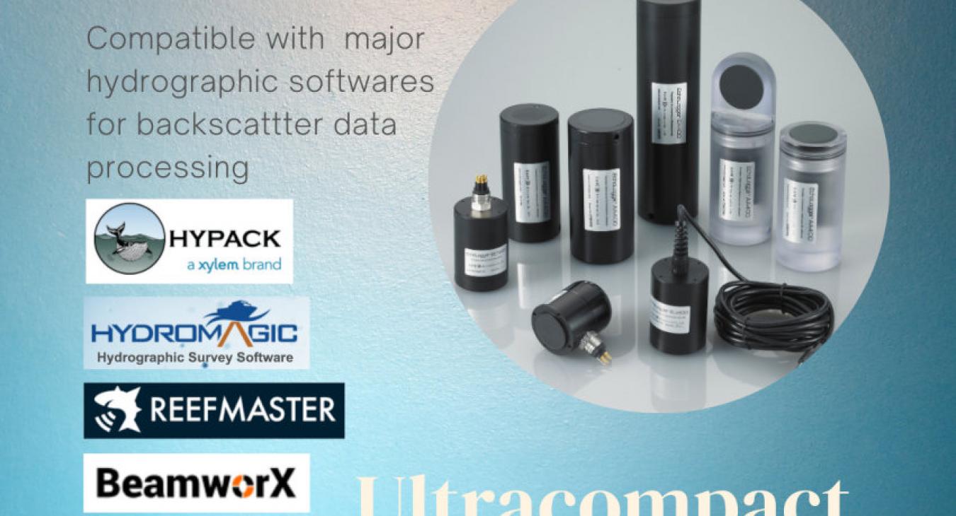 Echologger echosounders with Hypack, HydroMagic, BeamworX and Reefmasters